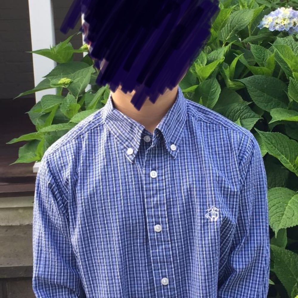 Brooks brothers boys button down dress shirt.